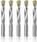 ASNOMY 5Pcs Pilotbohrer für Diamant-Lochsägen, mit Diamantspitze beschichteter Führungsbohrer Zentrierbohrer für Glas, Keramik, Marmor, Porzellan, Fliesen, Granit, Quarz