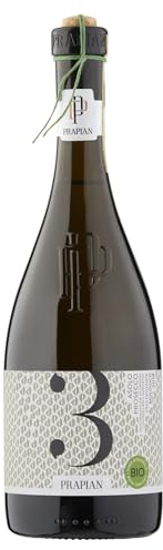 Prapian 3 Volte Asolo Vino Frizzante Biologico Spago Prosecco Docg NV 0.75 L Flasche
