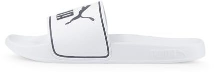 PUMA Unisex Leadcat 2.0 Schiebe-Sandalen, White Black, 51 EU