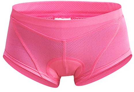 LOVIVER Short D'équitation pour Femme Culotte Respirante Rembourrée En Gel 3D Pantalon à Séchage Rapide
