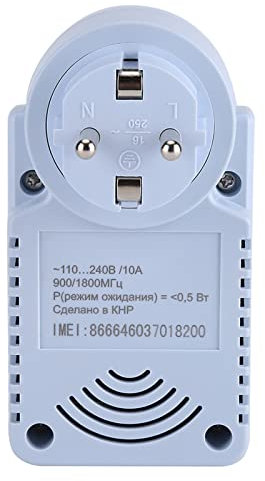 Toma de Corriente GSM, Toma de Corriente GSM, Control de Feción Inteligente para el Hogar de Fábrica (Versión rusa estándar europea)