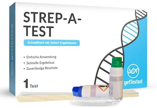 Strep A-Test (1 Test) Gives You Quick and Reliable Information About The Presence of Streptococcus Group A