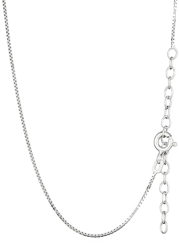 NKlaus 40/45+5cm Venezianerkette 925 Silber längenverstellbar Halskette 0,9mm breit Damen