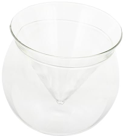 PRETYZOOM Coupe à Cocktail Transparente Petite En Verre Borosilicaté Haute Résistance, Récipient Multifonction Pour Gelée Et Dessert, Usage Domestique Et Professionnel, Design Socle Stable