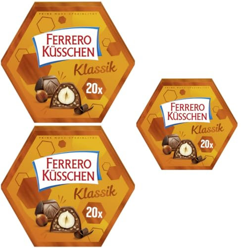 Ferrero Küsschen Schokolade 178 Gramm X 3 STÜCK