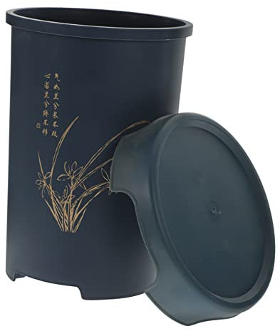 Milisten 1ensemble Pot De Terre Cuite pour Orchidées De Jardin Décoratif Drainage Et Design Élégant pour Intérieur Et Extérieur