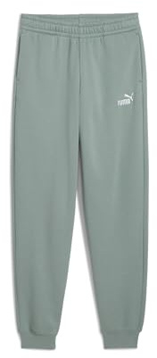 PUMA Jungen ESS No. 1 Logo Sweatpants FL B Gestrickte Hosen, Green Moon, 140