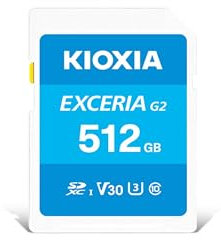 Kioxia LNEX2L512GG4 mémoire flash 512 Go MicroSDXC UHS-I Classe 10