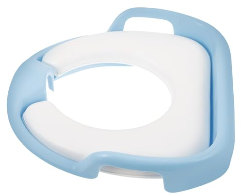 CONGARTENO Toilettensitz Wc Aufsatz PU Rutschfest Trainingssitz für Mädchen Jungen Wiederverwendbar Einfach zu Reinigen Bequemes Toilettentraining Zuhause Bad Reise