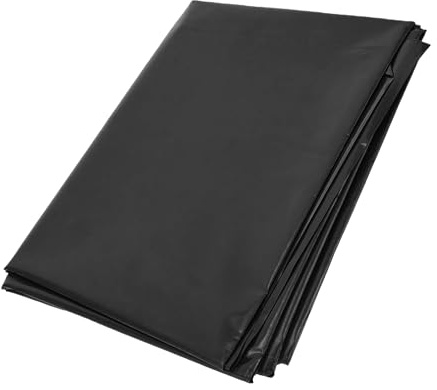 PINGSANL Teichfolie 900 x 1400 cm Wasserdicht Und Leckdest Wiederverwendbar Teichfolie Geeignet Faltbare für Gartenteich, Teichbecken, Brunnen, Schwarz