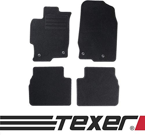 TEXER Textil Fußmatten Passend für Mazda 6 II Bj. 2008-2012 Basic