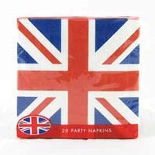 Stow Green Union Jack Servietten, 3-lagig, 20 Stück