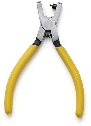 Leather Hole Punch Plier,AISHIKEKE Universal 2mm Hand Leather Strap Watch Band Belt Tool Hole Punch Pliers Tool