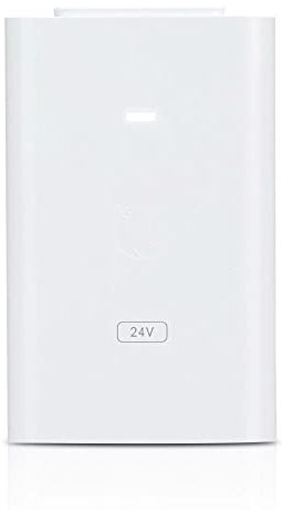 Ubiquiti PoE Injector 24V 12W Gbit Whit 24VDC @ 0.5A, RJ-45, POE-24-12W-G-WH