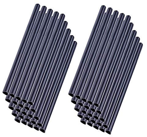 Froadp Lot de 50 clips de fixation en PVC - Brise-vue - Bandes adhésives pour fixation - Anthracite
