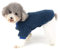 Ranphy Polarfleece Kleine Hundebekleidung Winter Vlies Welpenpullover Warm Verdicken Hunde Pyjamas Weiches Sweatshirt Outfit Haustier Weihnachtsfeier Costoms Kleider Kleiden Blau S