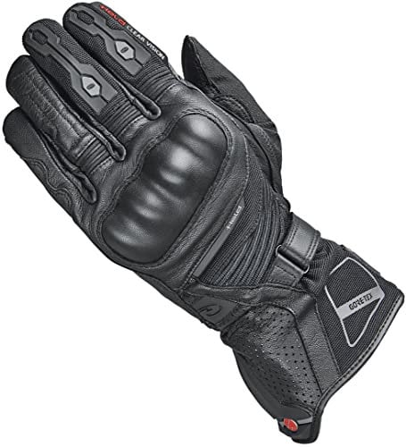 Held Score 4.0 wasserdichte Motorrad Handschuhe, schwarz, 9