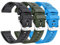 ANBEST Compatible avec Garmin Forerunner 245/Vivoactive 3/Forerunner 645 Bracelet, 20mm Bracelet en Silicone de Rechange pour Garmin Venu/Venu SQ/Venu 2 Plus/Vivomove HR Smart Watch