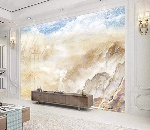 XiuTaiLtd Tapete Fototapete 3D Effekt New York Stein Textur Alpen Wandbild Wandtapete Hauptdekorationen Für Wohnzimmer Schlafzimmer-350x256 CM