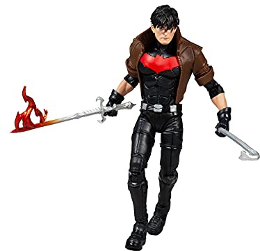 McFarlane New 52 DC Multiverse Actionfigur Red Hood Unmasked (Gold Label) 18 cm, 15170-1, Mehrfarbig
