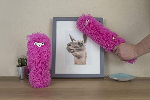 Fuzzy Pink Llama Duster, - GR450039 (Nеw vеrsiоn)