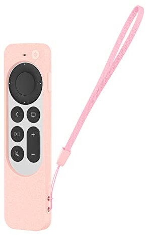 Tyogeephy Kompatibel mit Apple TV 4K Siri Remote 2021 Silikon Hülle, Silikon hülle für Apple TV 4K 6 Generation 2021 Fernbedienung, Apple 4K Siri Remote 2nd Gen Cover