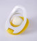 ROYAL CUISINE Stainless Steel Wire Egg Slicer, Slice Boiled Eggs Preserved Eggs Hams Bananas Effectively (Yellow)