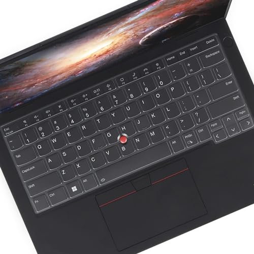 Keyboard Cover for Lenovo Thinkpad x1 Carbon Gen 11/10 14, ThinkPad T14 T14s L14 P14s Gen 4/Gen 3, ThinkPad X1 Yoga Gen 8/7, ThinkPad E14 Gen 6/5 (Not Fit T14 L14 P14s Gen 6/5/2/1, E14 Gen 7/4/3)