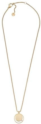 Skagen Halskette Für Frauen Katrine, Länge: 406.4mm+50.8mm, Breite: 16mm, Höhe: 16mm Gold-Edelstahl Halskette, SKJ1620710