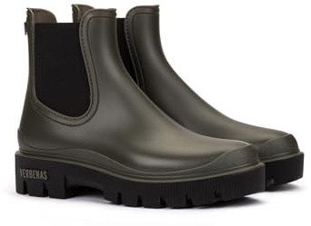 VERBENAS Stivali da Pioggia Mae Mate Kaki-Negro