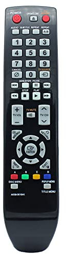AK59-00104K Remote Control Replacement for Samsung Blu-Ray Player BD-P3600 BD-P1590C BD-P1620 BD-P1580