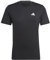 adidas Men's Train Essentials Feelready Training Tee, Black/White, XXL Tall
