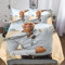 CIFEAR The Rock Bettwäsche Bettbezug Set Für Mädchen Jungen Kinder Kinder 3D Dwayne Johnson Bettbezüge Set Betten Set Zimmer Dekor Bettwäsche Kollektion Double（200x200cm）