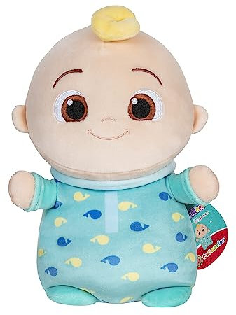 Squishmallows SQCM00037 - CoComelon JJ HugMees in Pyjama, offizielles Kelly Toys Plüsch