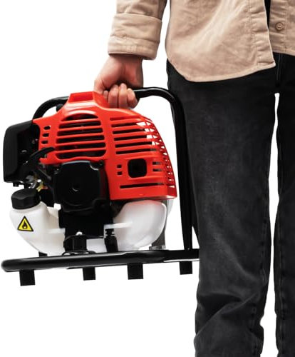 CHIMHOON 1400 W Petrol Water Pump 25 mm/1 Inch Hose Diameter Dirty Water Pump Pond Pump 40.2CC 2-Stroke Petrol Engine Water Pump Maximum Flow Rate 10 m³