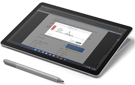 Microsoft Surface Go 4 - 8/256 W11P - 2 en 1 Portátil - 8 - Intel Core 12ª generación - Windows 10 Pro - Microsoft Office 365 - Pantalla táctil, peso ligero - Empresa, Estudiante