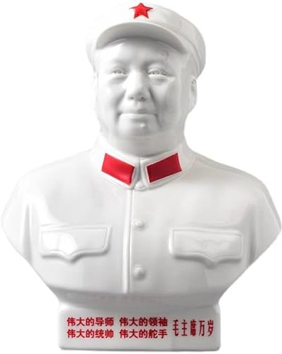 LONDAEE Mao Master Statue Wie Wohnzimmer Keramik Ornamente Großer Mann Skulptur Wie Stadthaus Büste Beckoning Statue