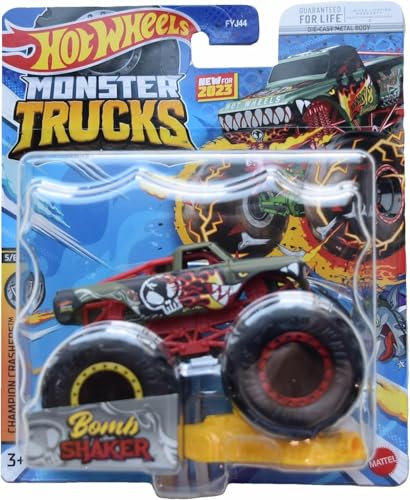 Hot Wheels Monster Trucks New for 2024 1:64 Scale (Bomb Shaker Championship Crashers 5/6)