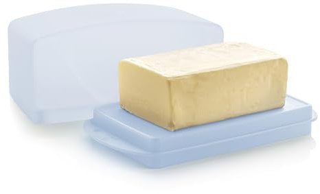 Tupperware Impressions Butterdose spülmaschinenfest und BPA-frei Butter Dose Junge Welle (hellblau Impressions)