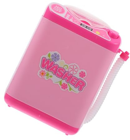 BESTonZON Mini Lavadora Eléctrica de Juguete para Niños Y Niñas Aparato de Juguete para Niños Y Niñas Que Juegan