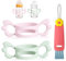 2 Stück Babyflaschengriffe Silikon Flaschengriff Griffhalter für Avent Natur Weithals PP Glas Babyflaschen Babyflaschen Baby Flaschengriffe Silikon, Weithals Babyflaschengriffe, für Baby Kleinhand