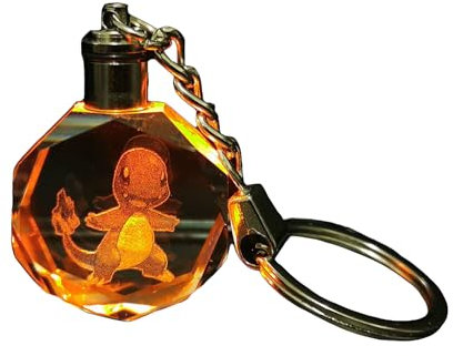 SALAMÈCHE LUMINEUX - PORTE CLÉ LUMINEUX EN CRISTAL - CADEAU SALAMECHE ORIGINAL