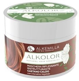 ALKEMILLA Alkolor Maschera Riflessante Castano Caldo 200 ml