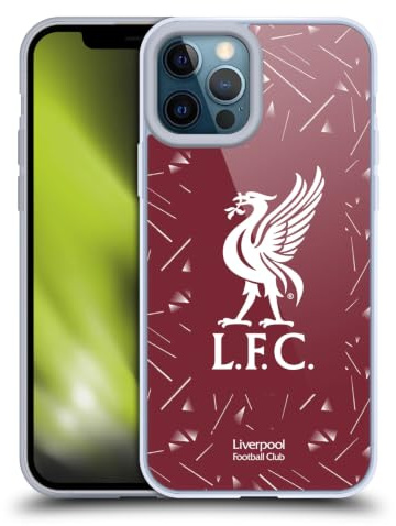 Head Case Designs Officially Licensed Liverpool Football Club Home 2025/26 Kit Gel Case [Military Grade Protection] Compatible with Apple iPhone 12 Pro Max and Compatible with MagSafe