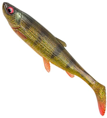 Savage Gear 3D Herring Shad V2 Rubber Fish Colour: Clear Perch, Length / Weight / Package Contents: 28 cm / 150 g / 1 Piece