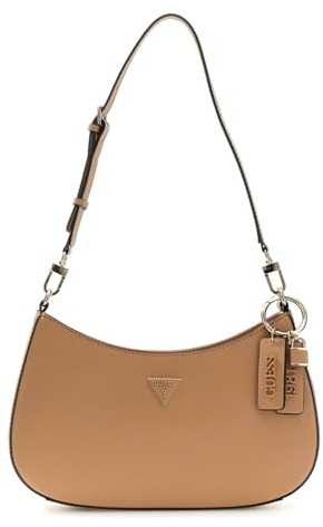 GUESS Schultertasche Noelle II Top Zip Shoulder Bag Beige taupe