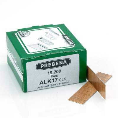 Prebena Pins (Stifte ohne Kopf) Type AL (ALK17CLS 17 mm / 19200 Stück)