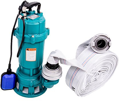 IBO TAUCHPUMPE 550W MIT ZERKLEINERER + 2 STORZ C KUPPLUNG 20m SCHLAUCH - FÄKALIENPUMPE PUMPE Wasserpumpe