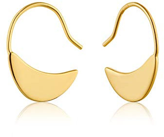 Ania Haie Damen-Ohrhänger Geometry Slim Hoop 925er Silber One Size 87994236