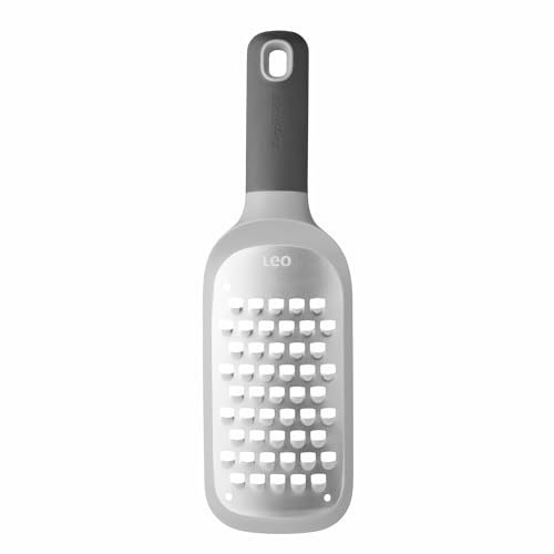 BergHOFF Leo 3950203 - Rallador (Rallador plano, Gris, Acero inoxidable, 18/10 Cr.Ni. Stainless Steel, Polipropileno (PP))